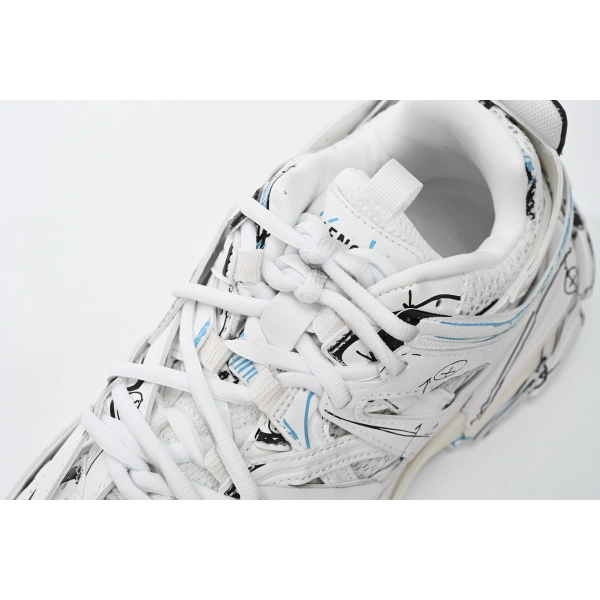 Balenciaga Track. Black Graffiti Art 542436 W3SRA 9014