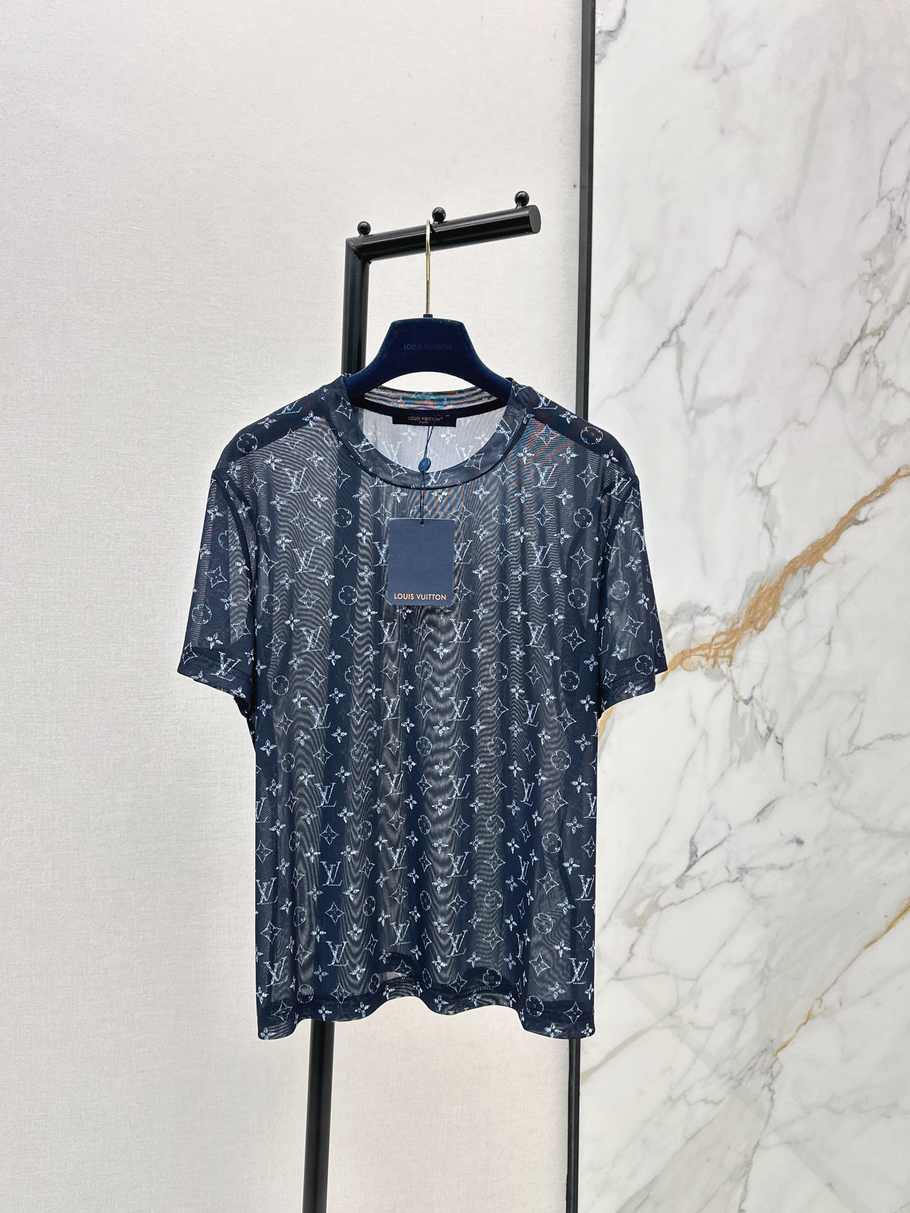 Louis New Mesh Short-Sleeve Top