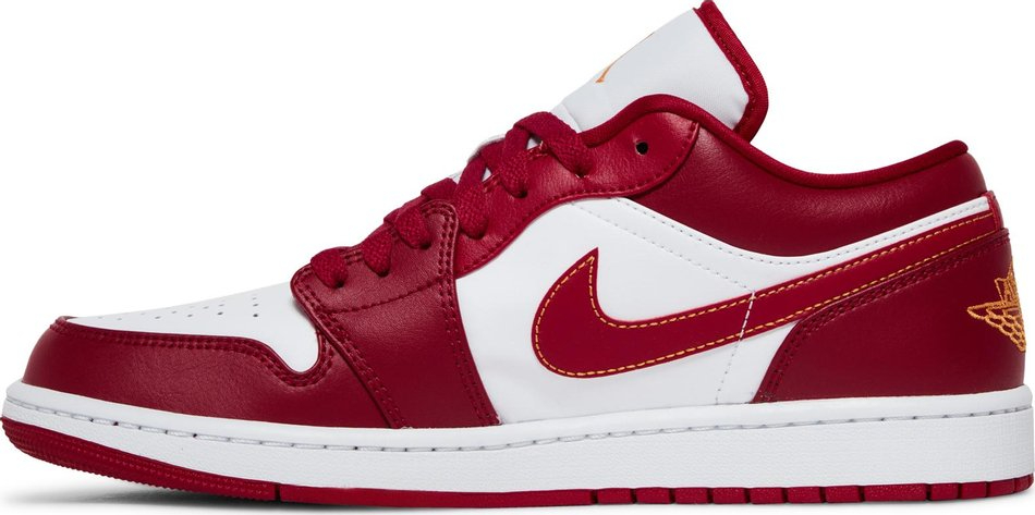 Air Jordan 1 Low 'Cardinal Red' 553558-607
