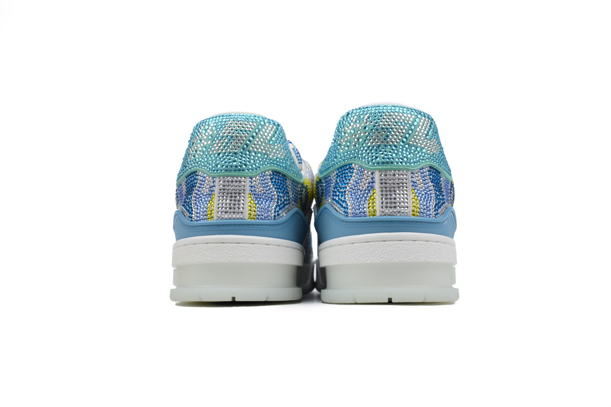Pkkicks God Batch Louis Vuitton Trainer Sky Blue