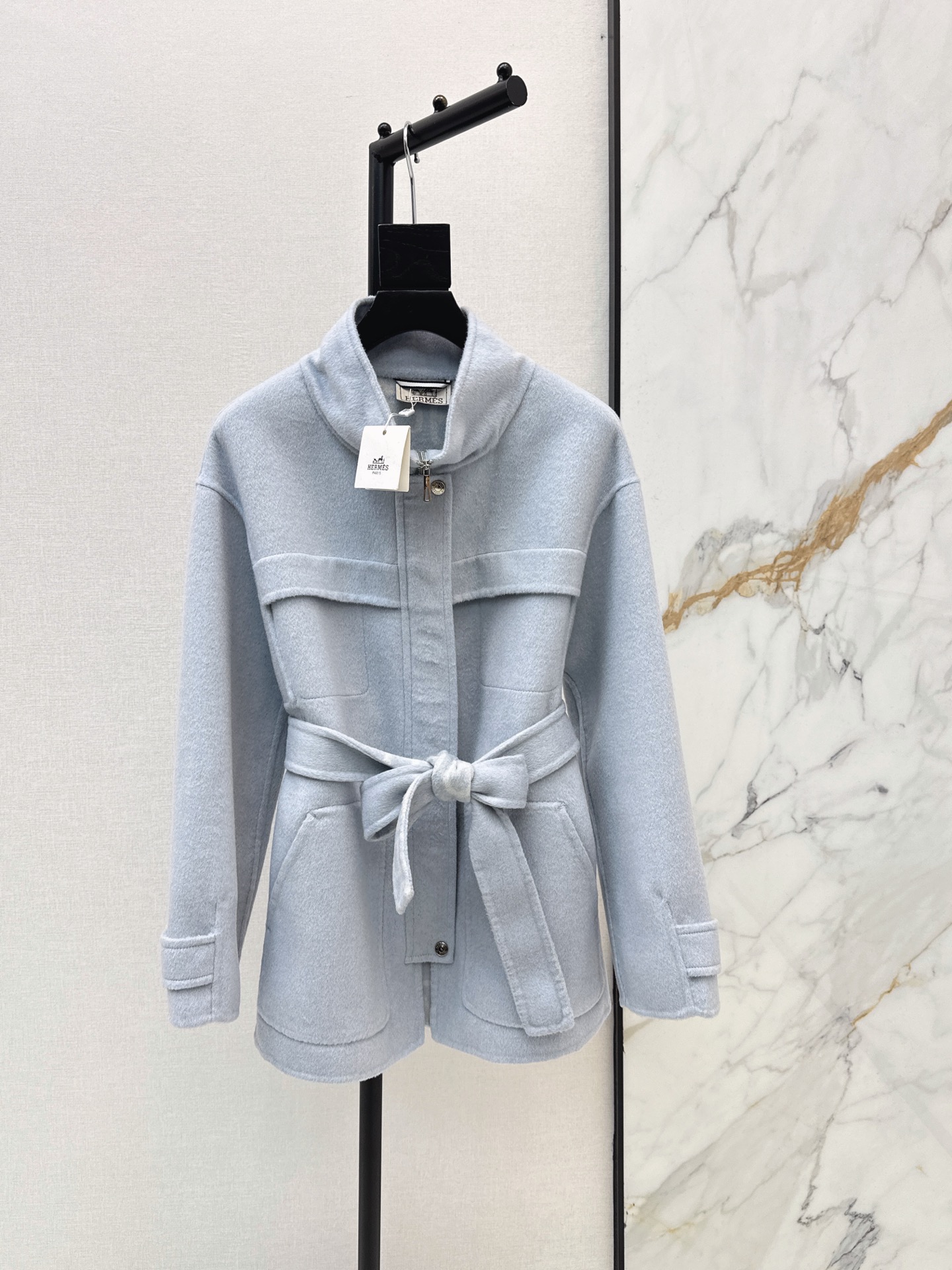 Herm New Belted coat
