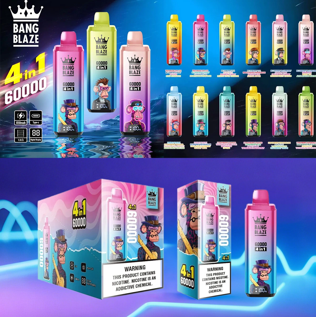 Bang Blaze 60K 4-in-1