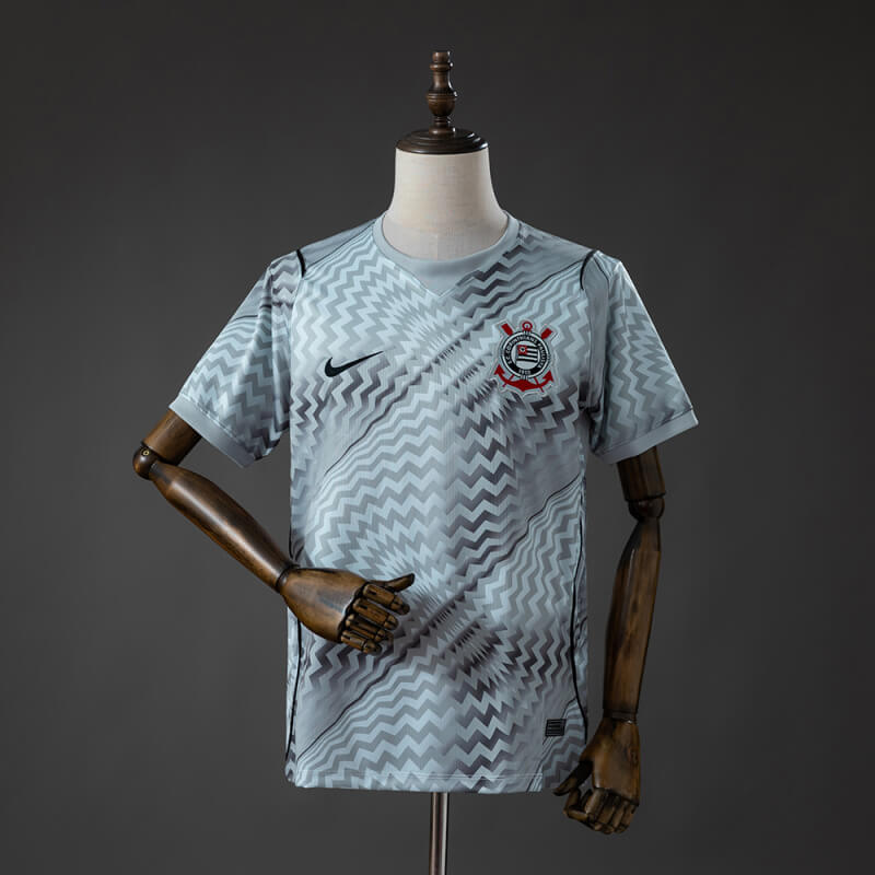 Corinthians 26/27 Goalkeeper Grey Fan Jersey