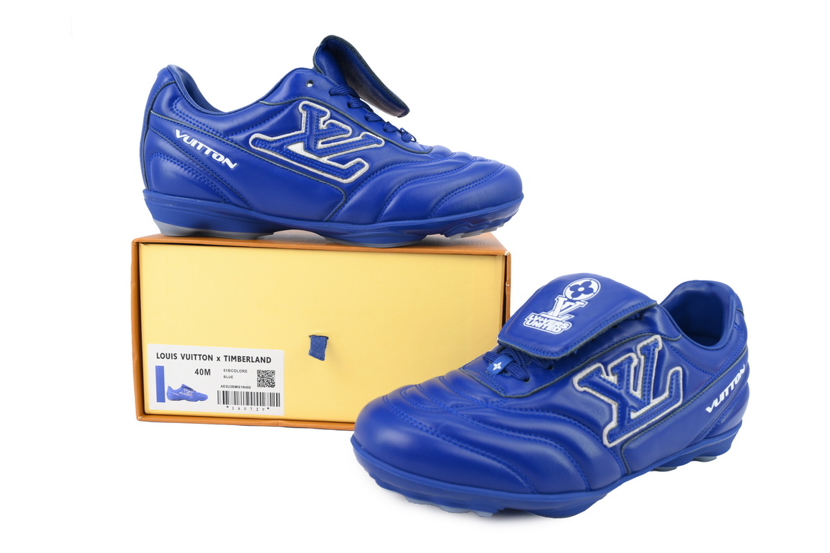 Pkkicks God Batch Louis Vuitton Soccer Blue