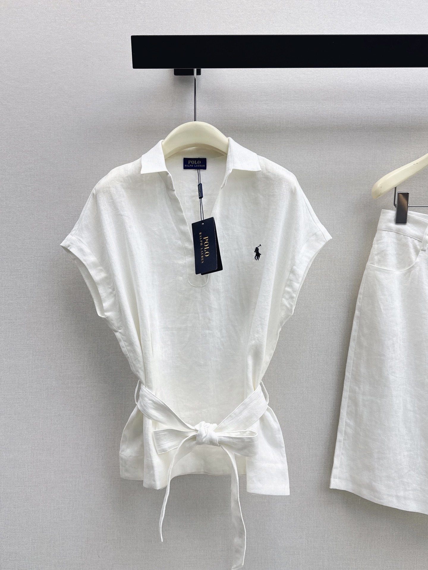 Ral New Embroidered Belt Shirt