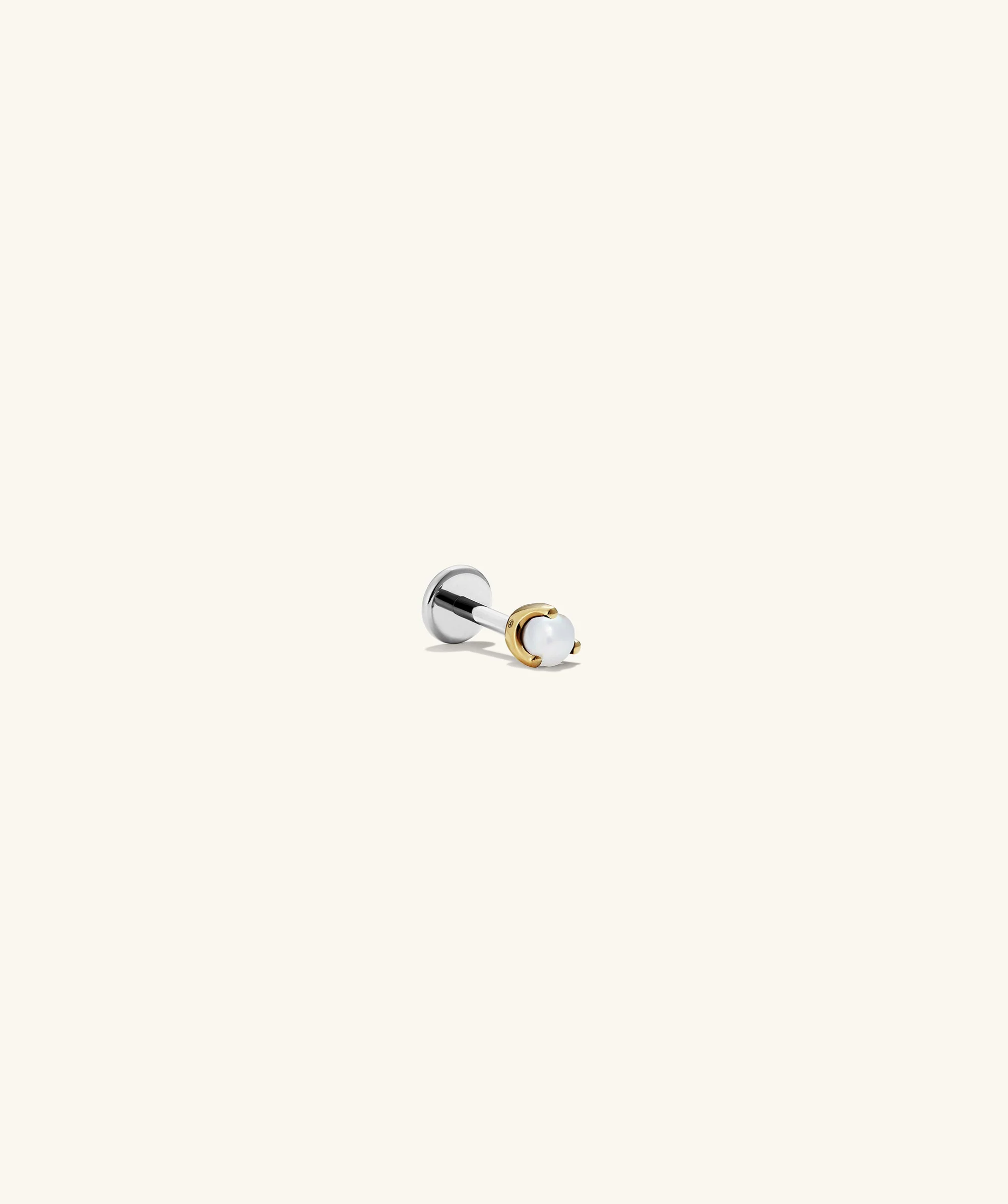 Piercing Studio - Single Gemstone Mini Flat Back Stud