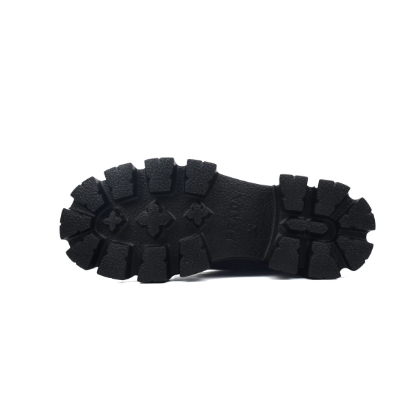 Prada Monolith thick soled Martin boots black