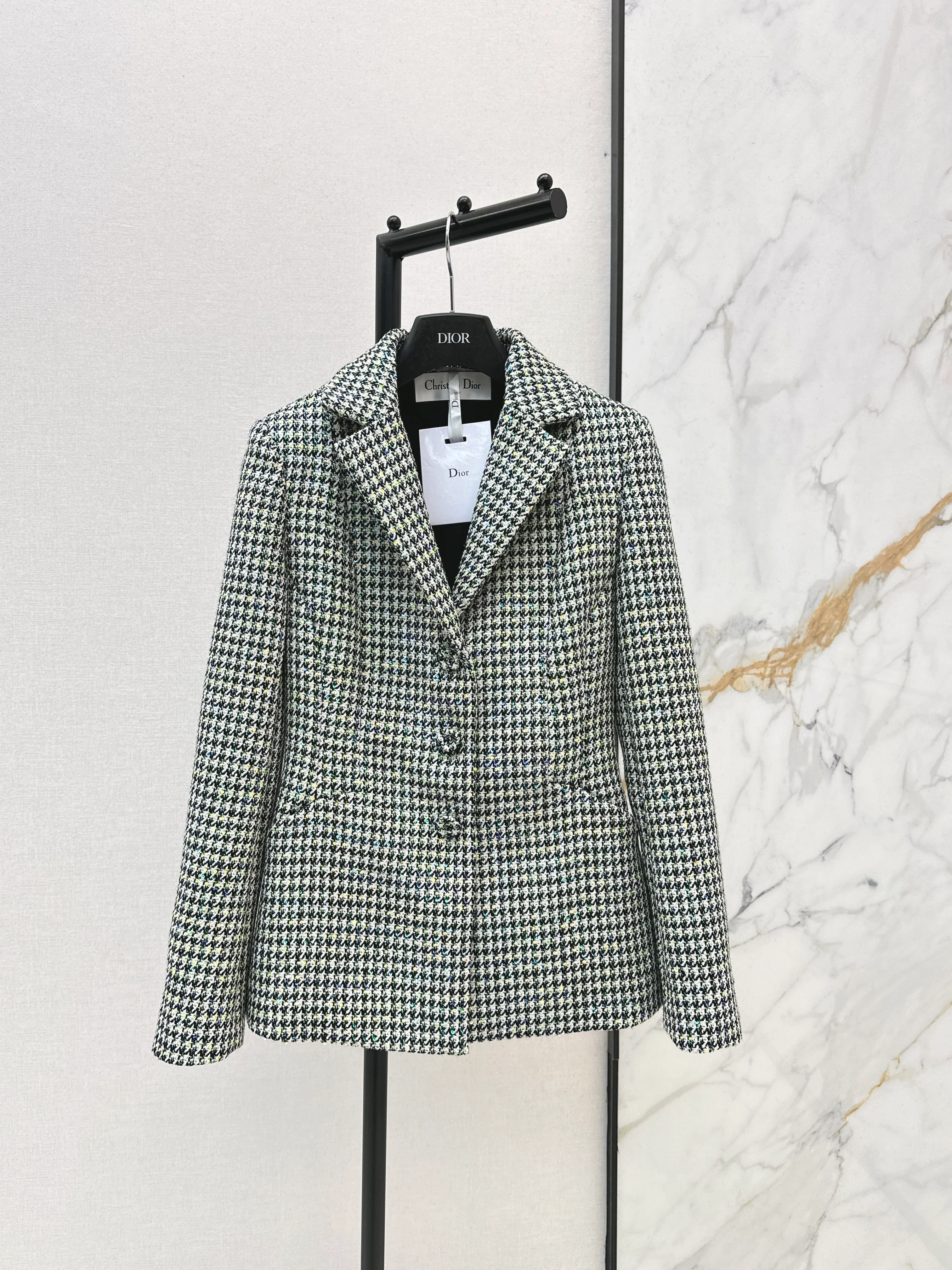 CD NEW houndstooth blazer