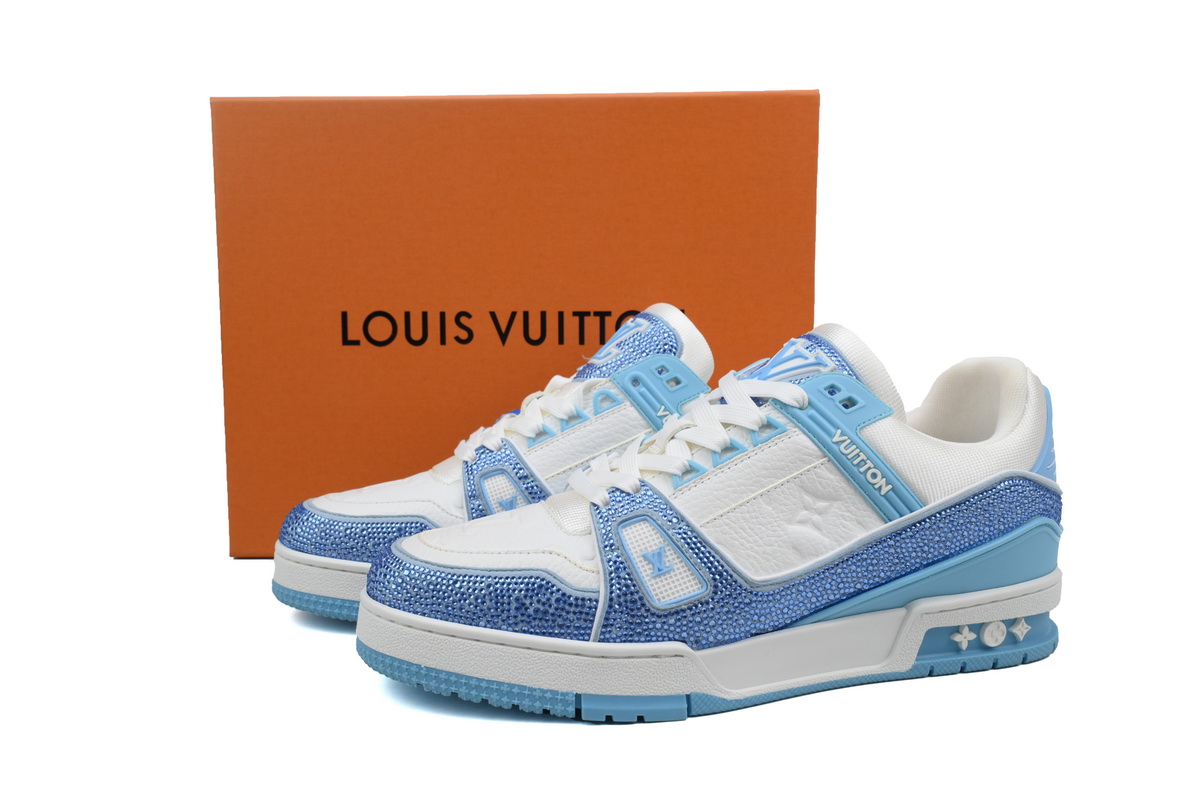 Pkkicks God Batch Louis Vuitton Trainer sneaker Blue