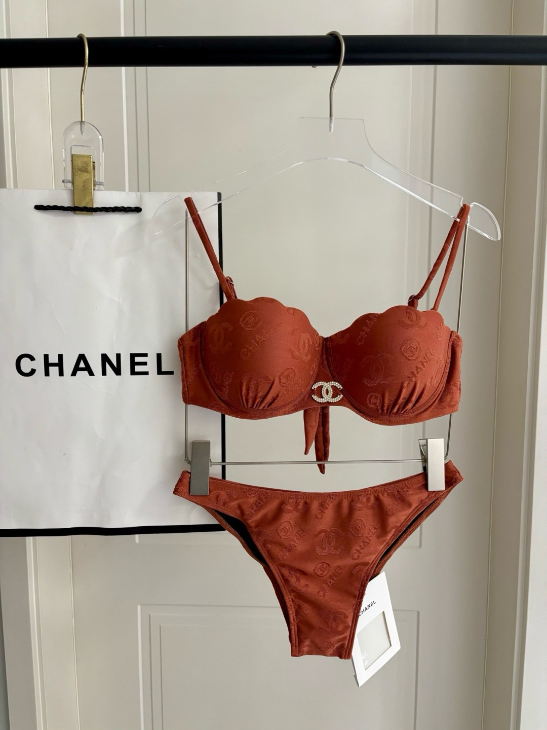 Chan New  swimsuit