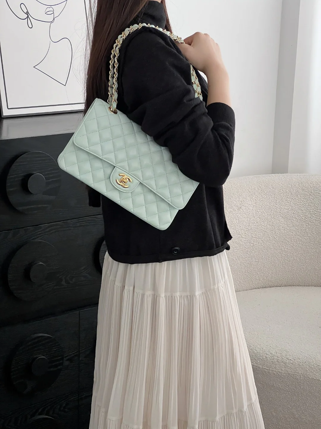 CHAN New25 Classic handbag