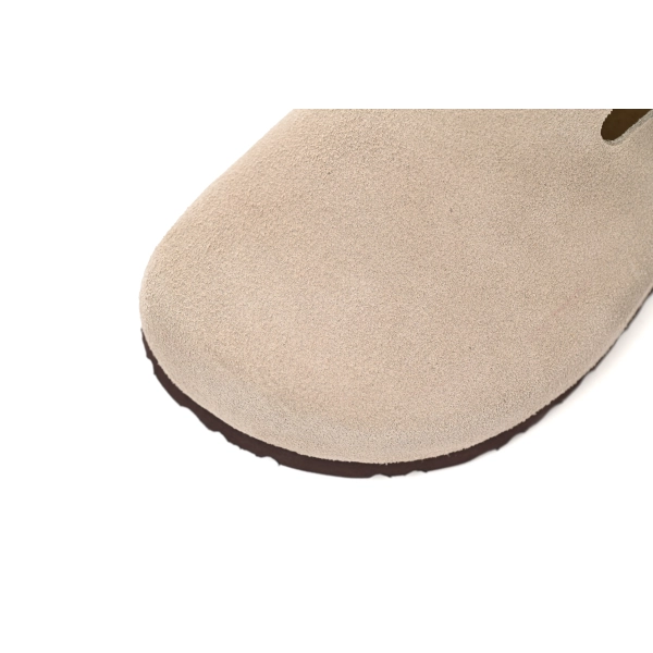 Birkenstock London Suede Leather Taupe 1010503