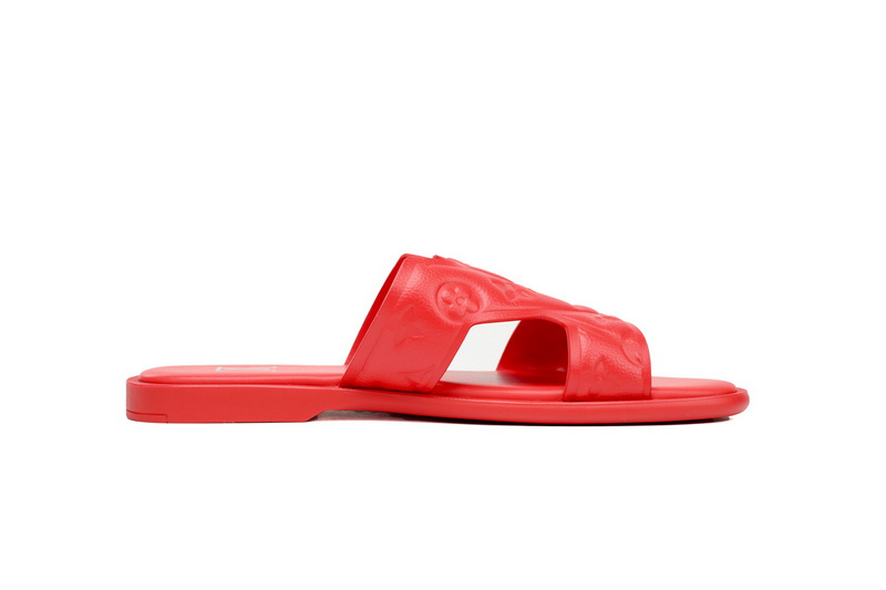 Pkkicks God Batch RED LOUIS VUITTON Oasis Red Embossing