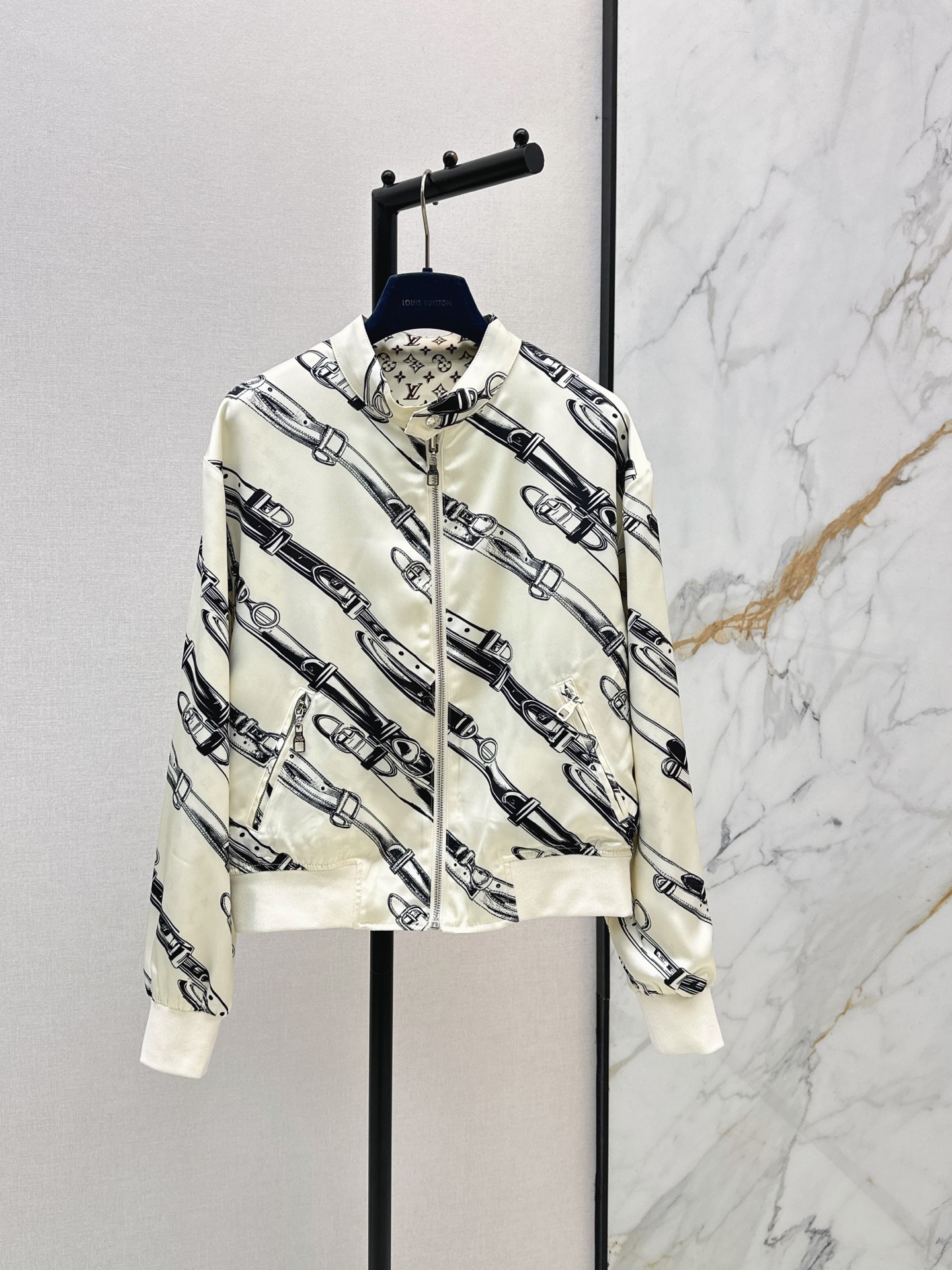 Louis New Printed Reversible Jacket