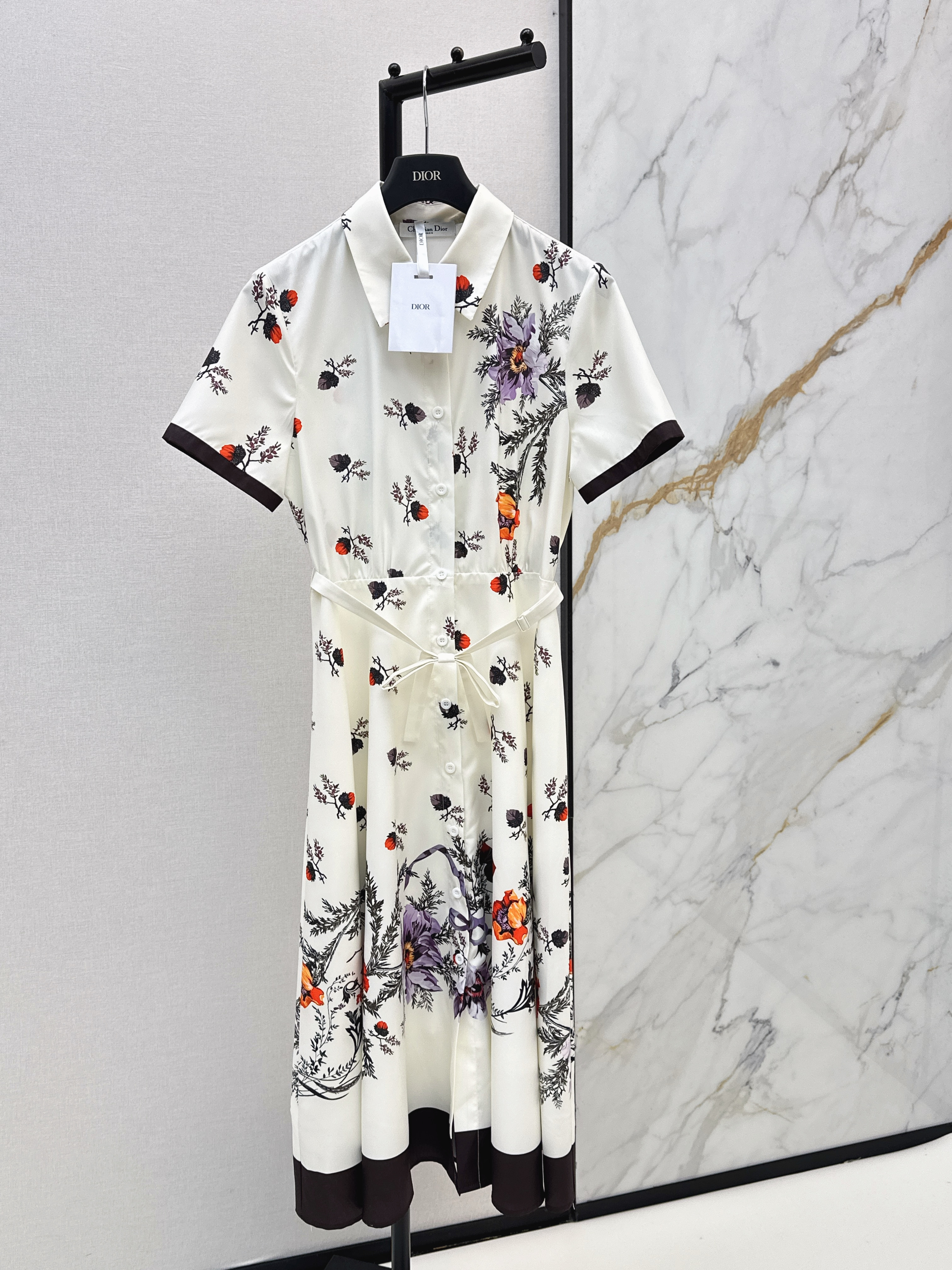 CD New floral print dress