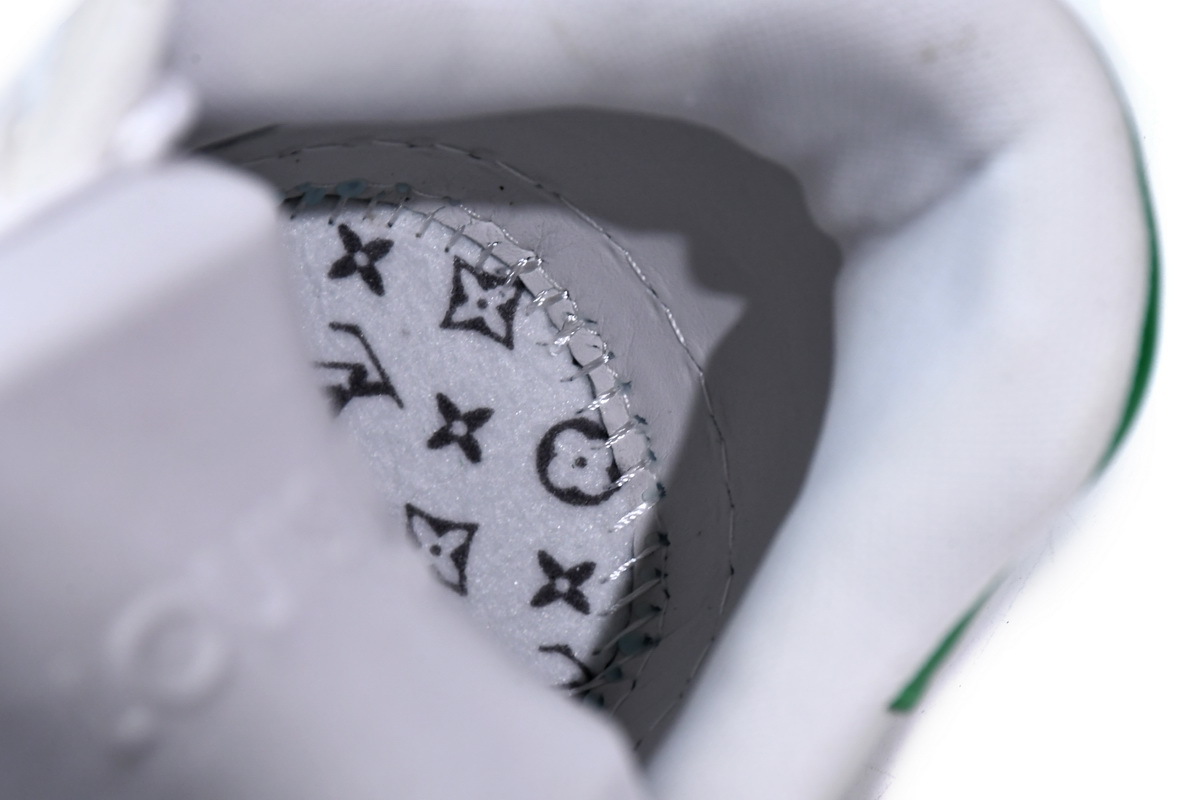 Pkkicks God Batch LOUIS VUITTON Trainer White Green 1A98UX