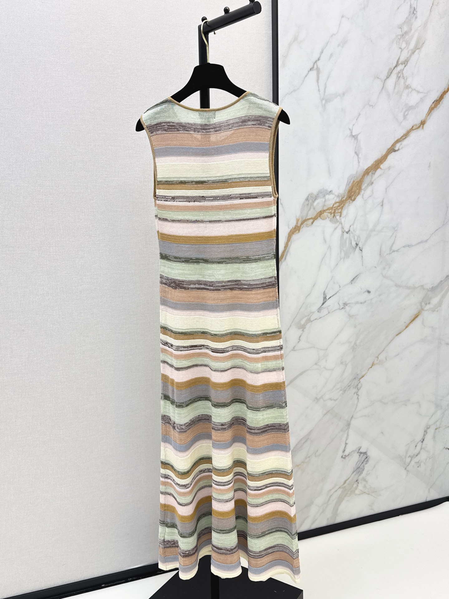 Chan New Striped knitted dress