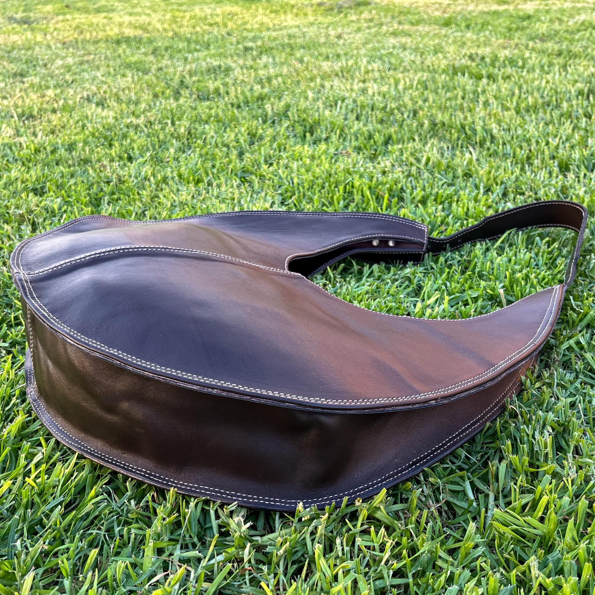The Crescent Leather Hobo Bag
