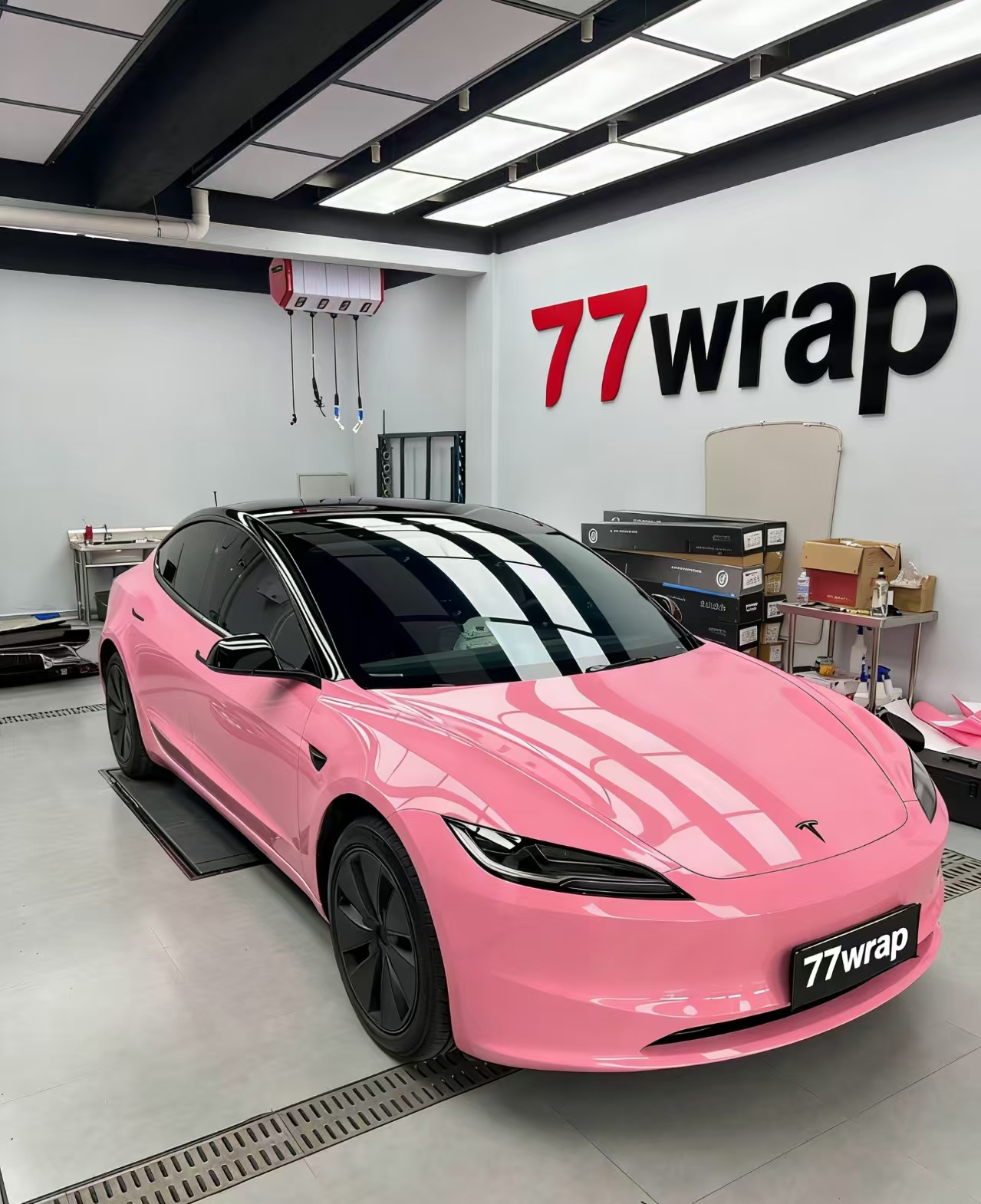 (PET) Ultra Glossy Crystal Car Vinyl Wrap Sticker Bubbles Free