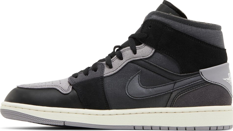 Air Jordan 1 Mid SE Craft 'Inside Out - Black' DM9652-001