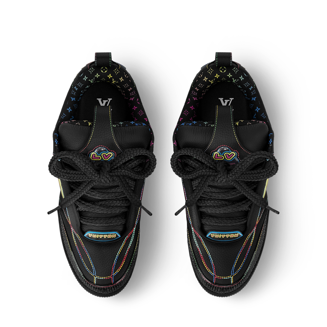 Pkkicks God Batch Louis Vuitton Skate Trainer Black