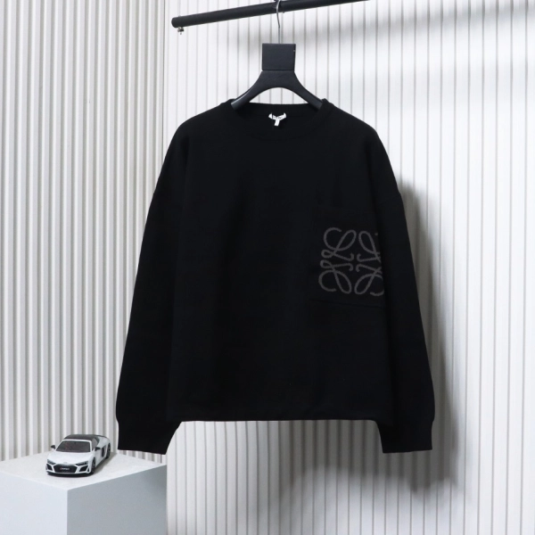 Loewe Pocket Printed Sweater 24Fw  black