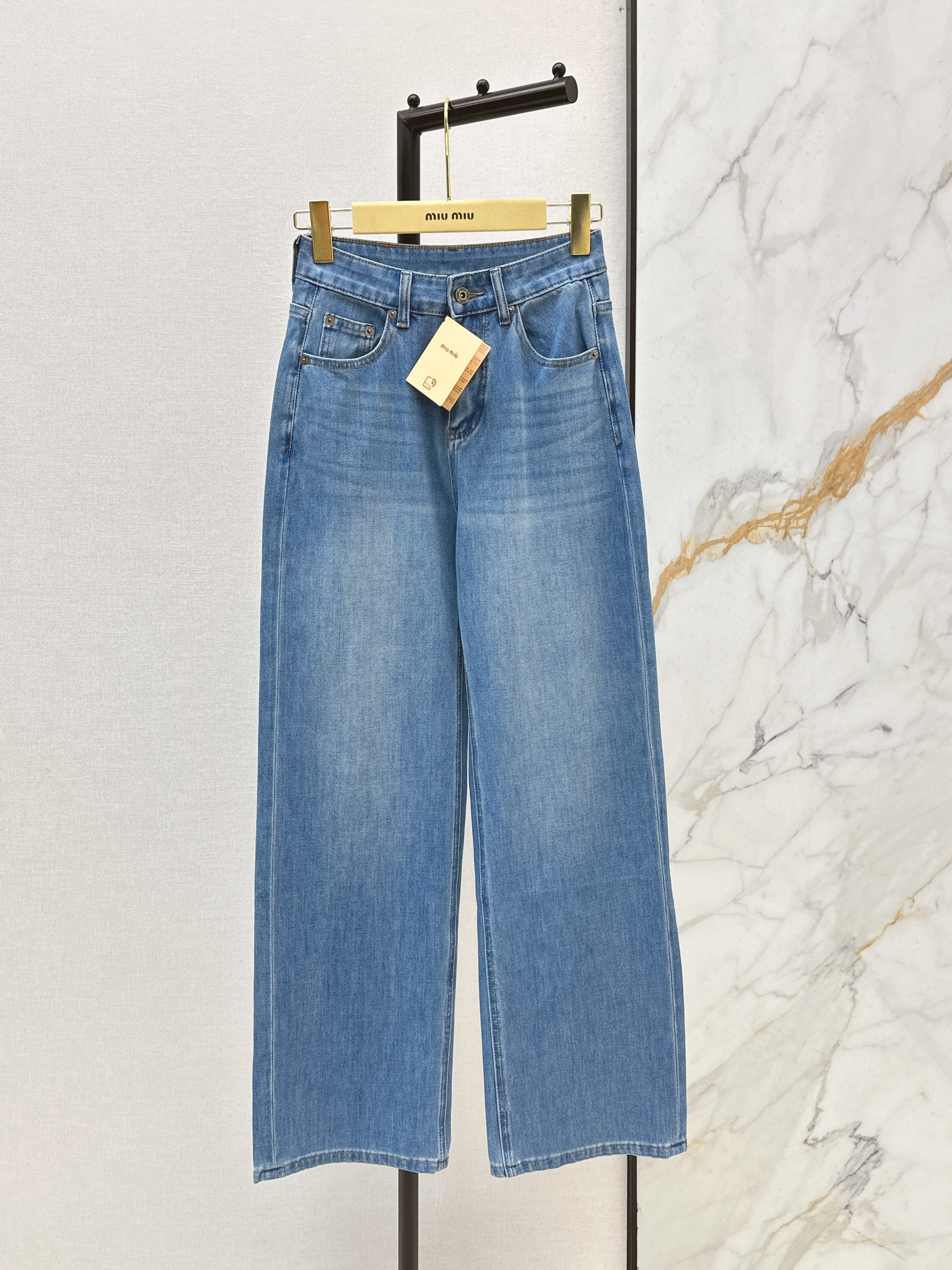 Miu New straight jeans