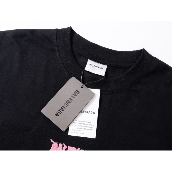 Balenciaga Clothes Pink embroidery pattern