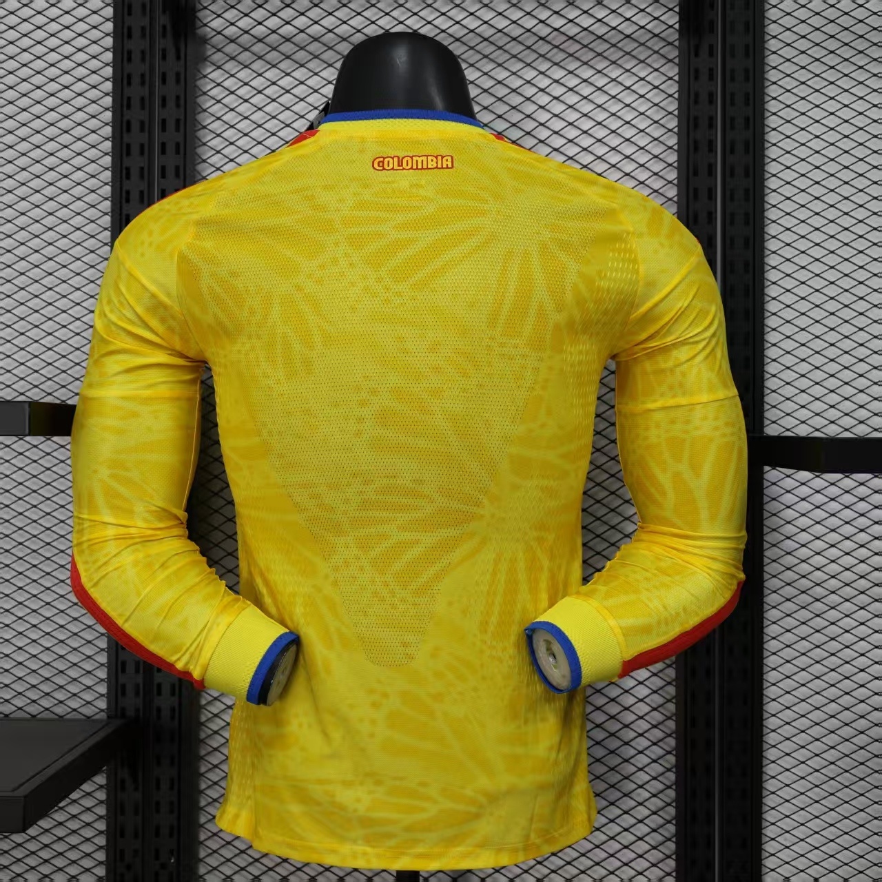 Colombia Home Long Sleeves Jersey Player Version World Cup 2026