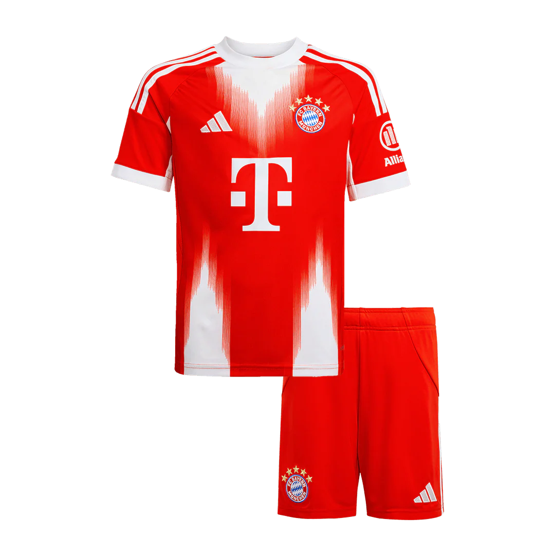 Bayern Munich Kid's Home Kit - Jersey+Shorts 2025/26