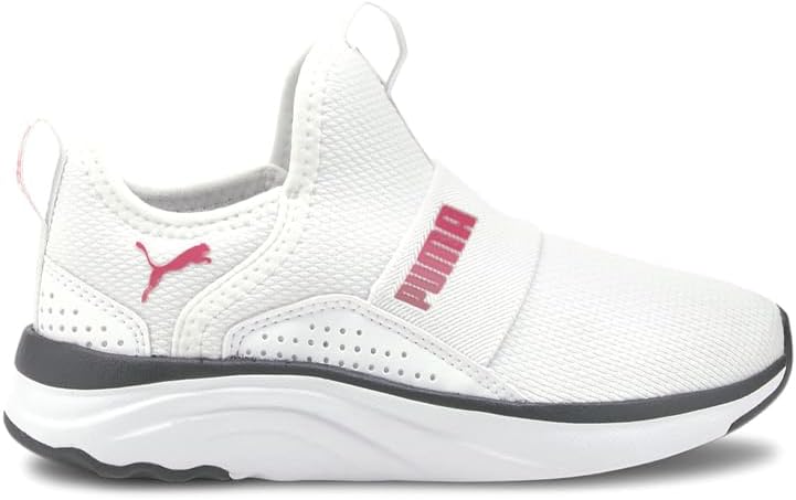 Puma Softride Sophia - Zapatillas Deportivas Informales para niños, Color Blanco