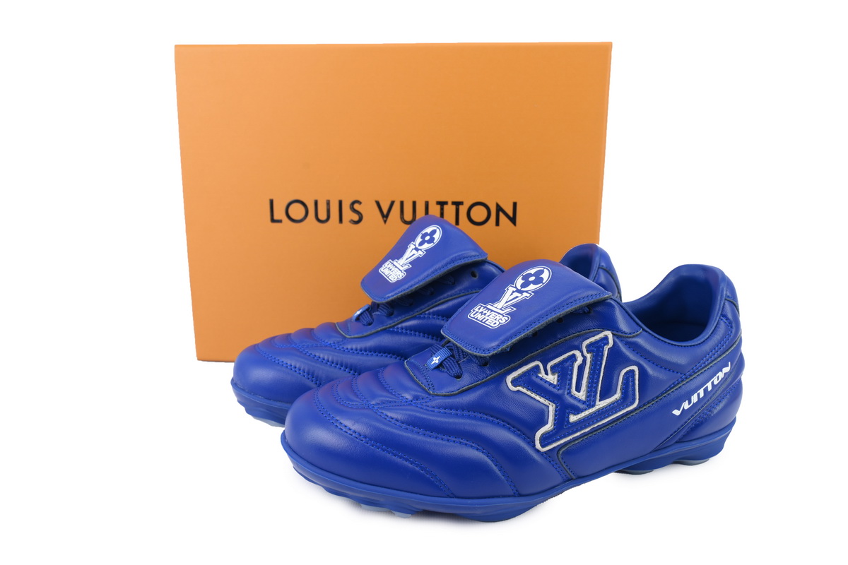Pkkicks God Batch Louis Vuitton Soccer Blue