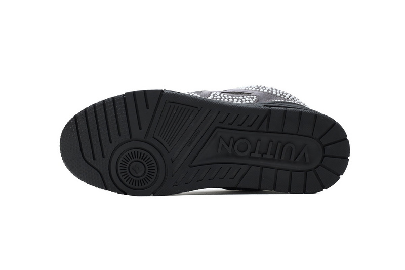 Pkkicks God Batch Louis Vuitton Skate Gray Diamonds