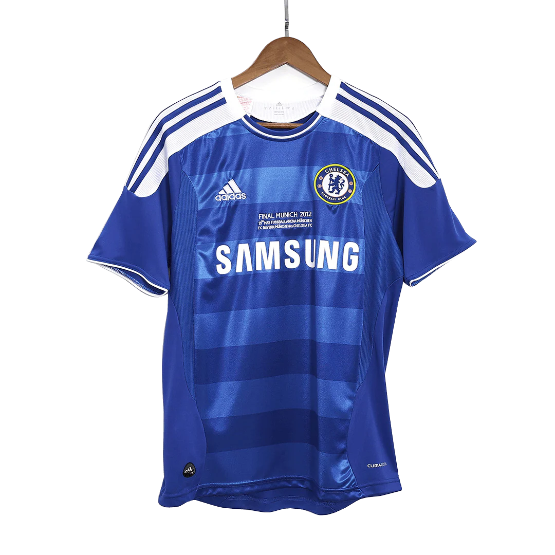 Chelsea 2011/12 Home Retro Soccer Jersey - UCL