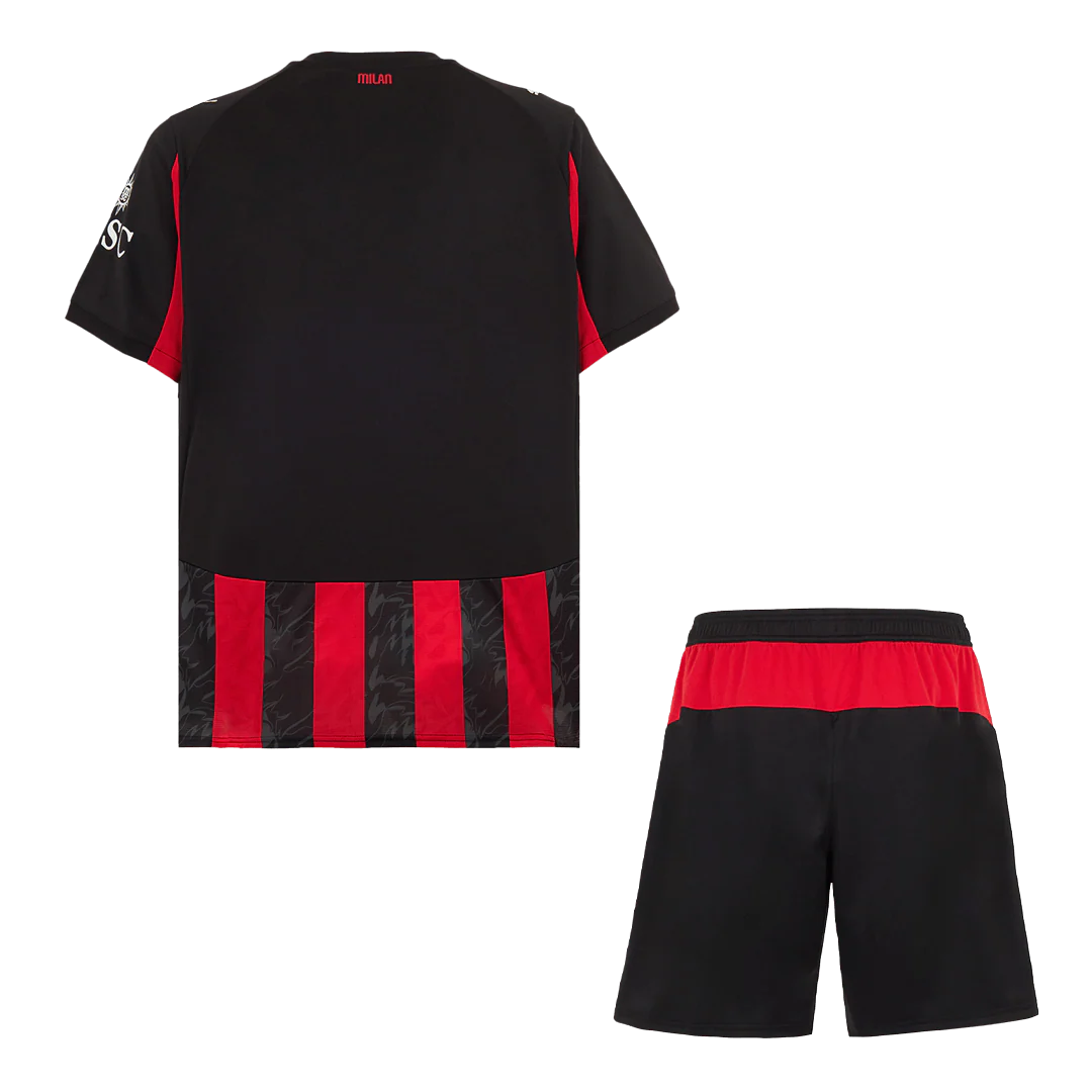 AC Milan Home Kit - Jersey+Shorts 2025/26