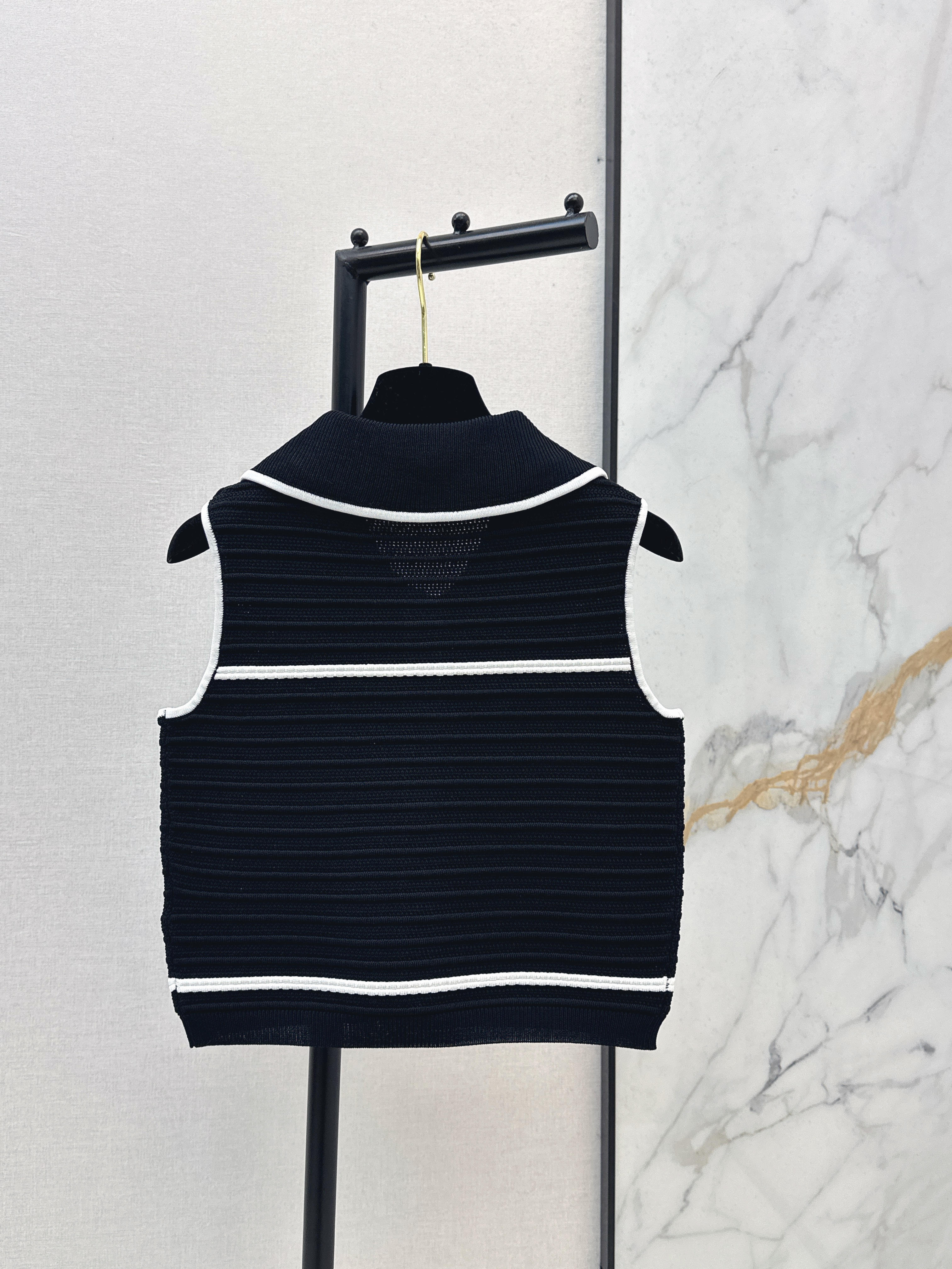 Chan New collor bloking knitwear