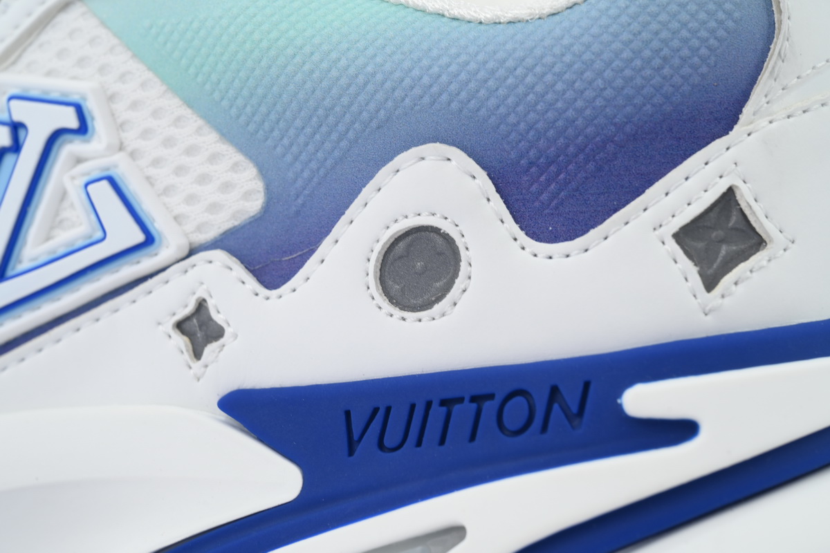 Pkkicks God Batch Louis Vuitton Run Tatic White Blue