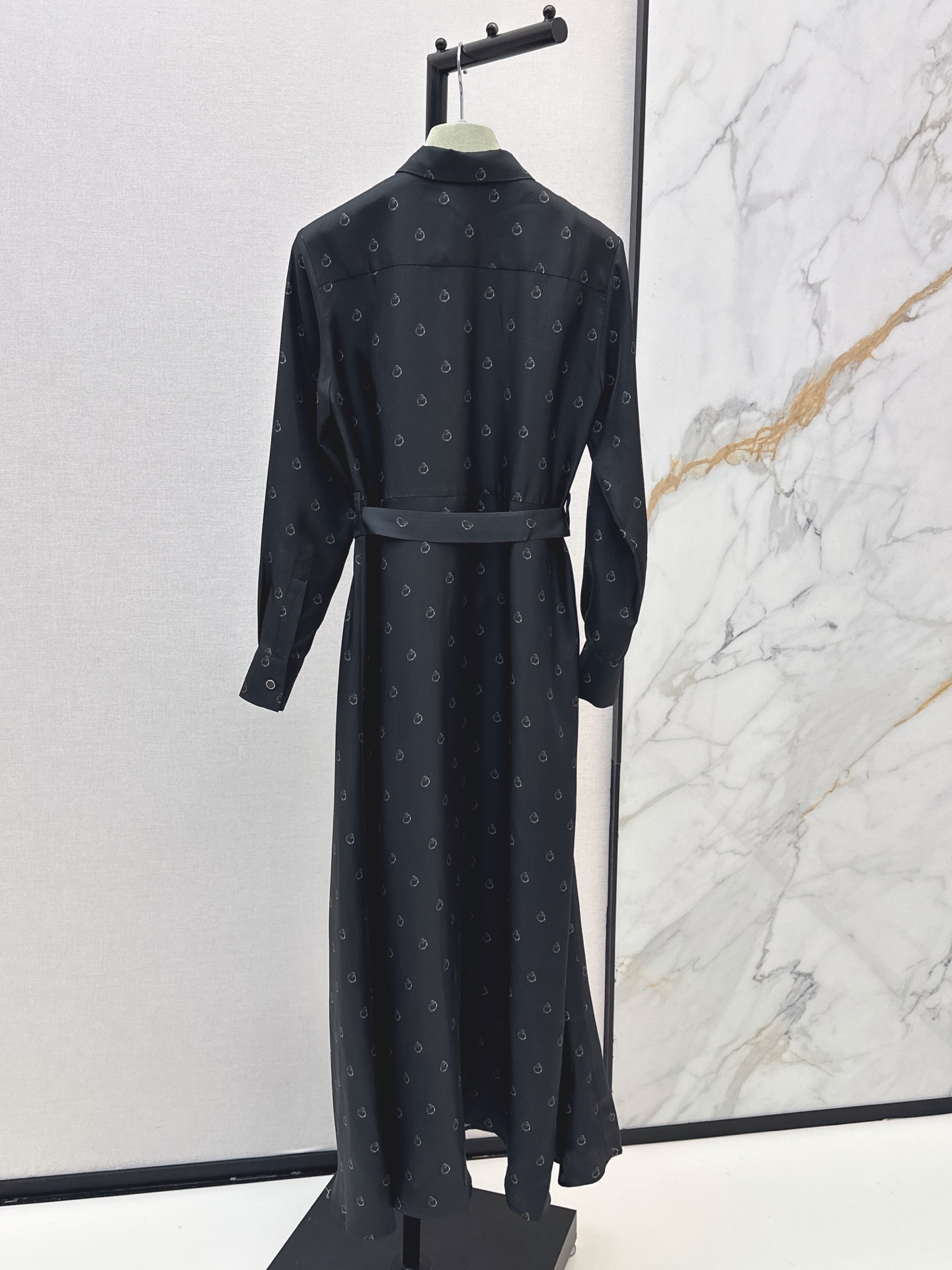 Hrem New Printed silk dress