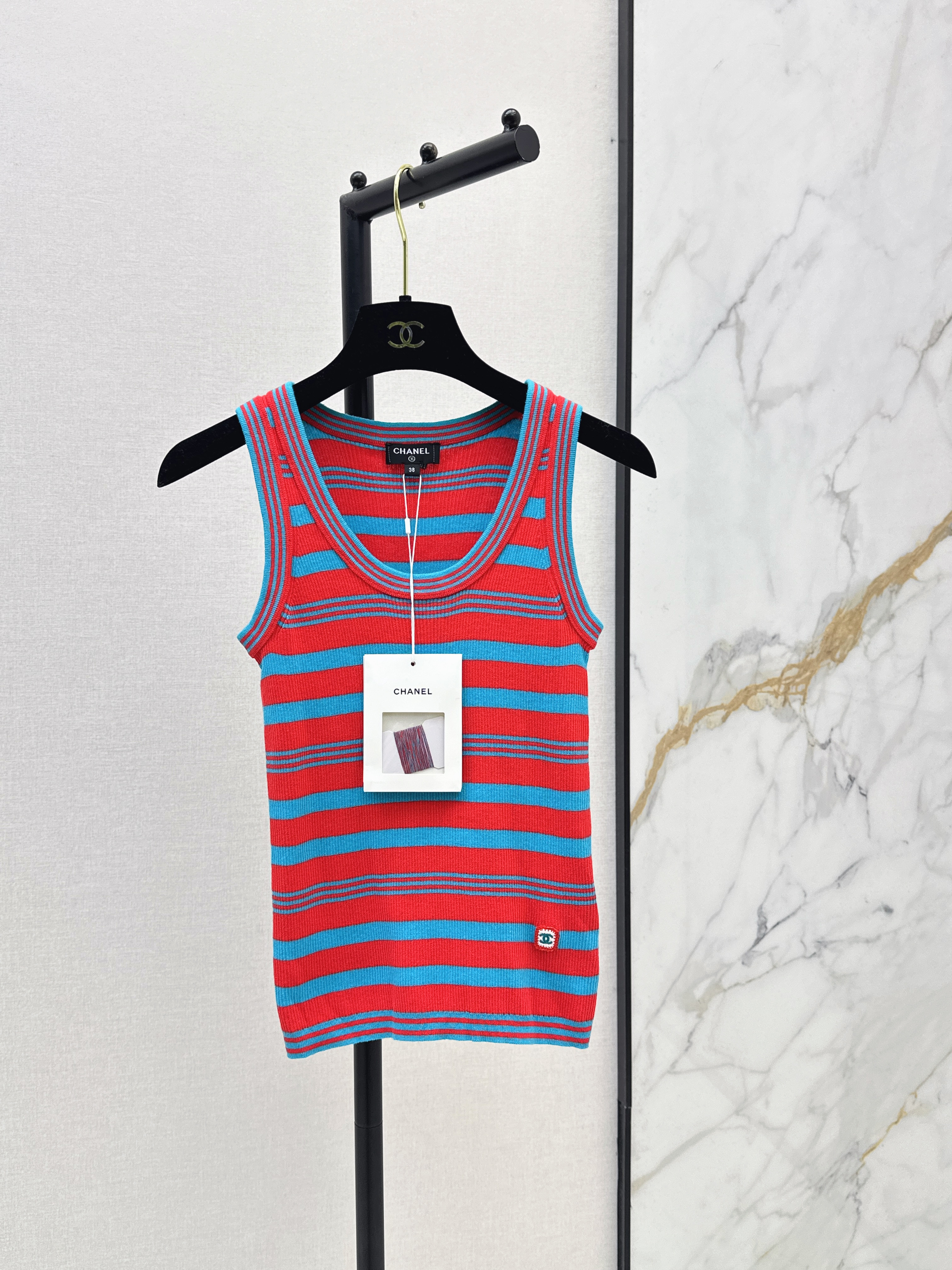 Chan New striped vest