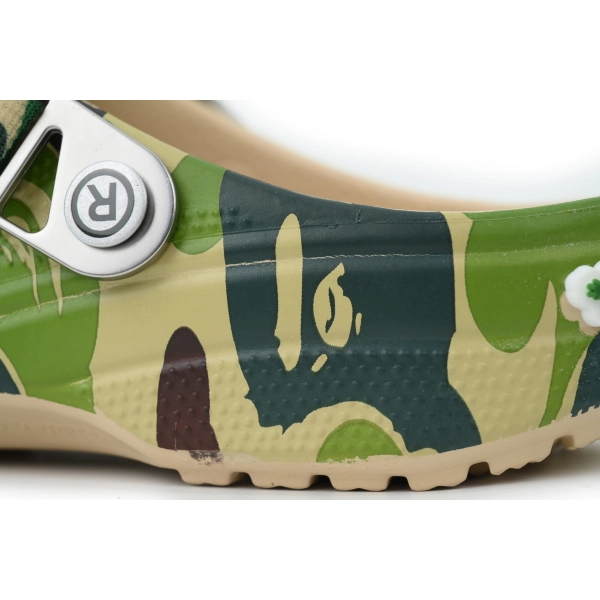 BAPE x Crocs Classic Clog 'ABC Camo - green'