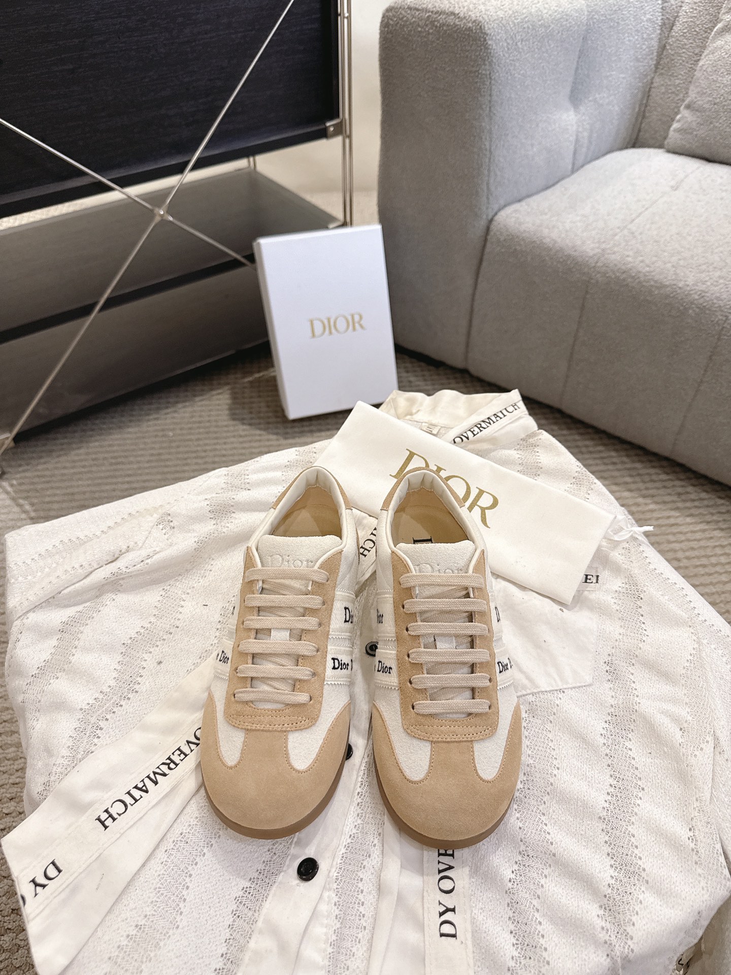 CD New Webbing Embroidered Sneakers