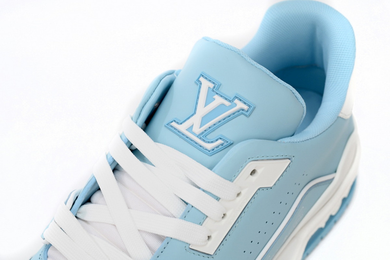 Pkkicks God Batch LOUIS VUITTON Trainer Baby Blue 1AAHSJ