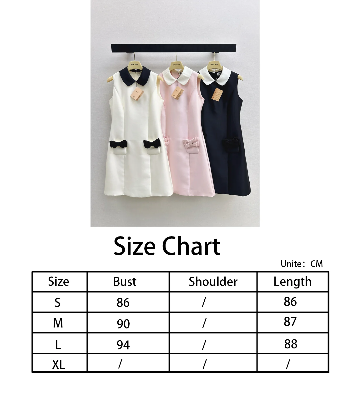 Miu NEW sleeveless dress