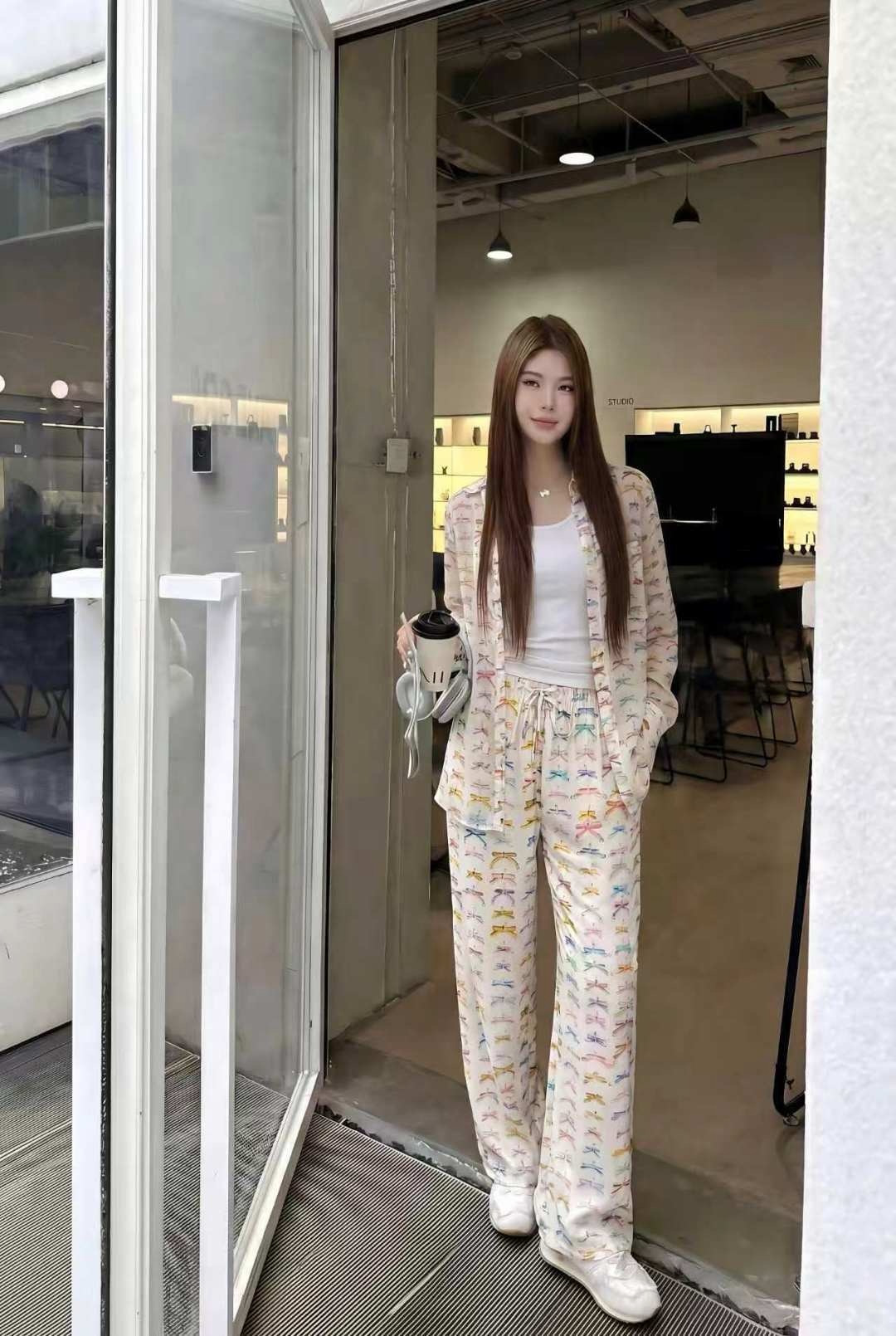 CD New printed pants
