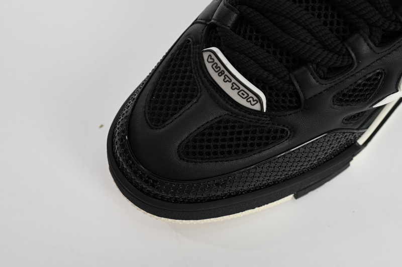 Pkkicks God Batch Louis Vuitton Skate Sneaker Black 51BCOLRB