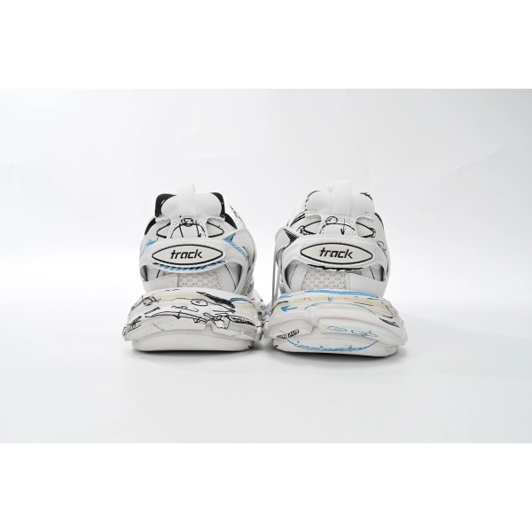 Balenciaga Track. Black Graffiti Art 542436 W3SRA 9014