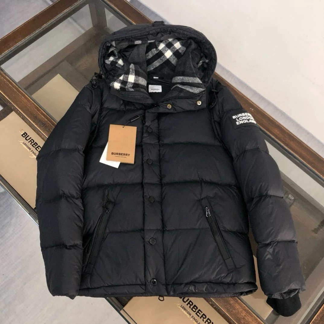 Burberry Hooded Puffer Jacket Collection - Multi-Color