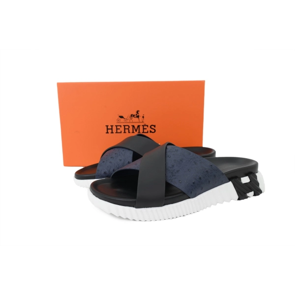HERMES  Infra Sandals 'Blue'