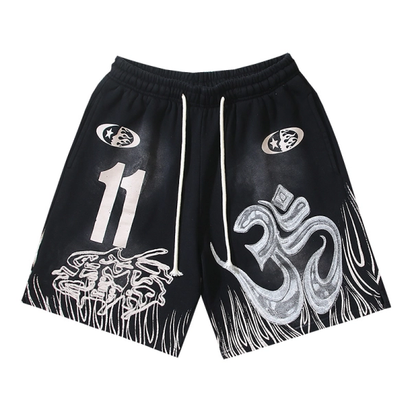 Hellstar Shorts  # 788 black