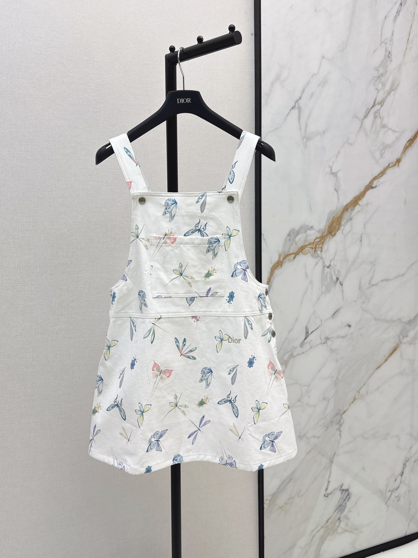 CD New denim overall dress